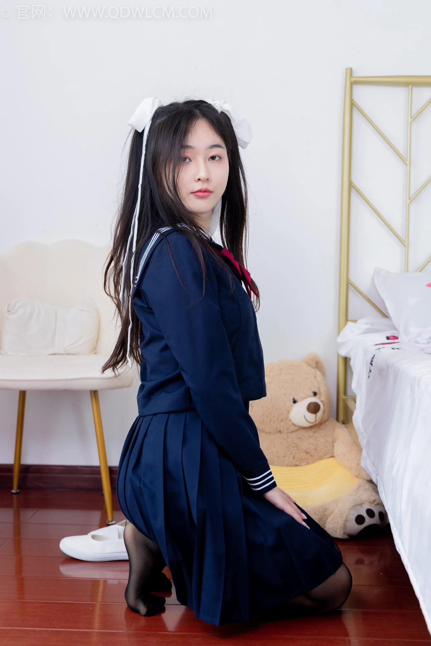 物恋传媒 NO.1544 美兔-学院少女 [151P]插图8